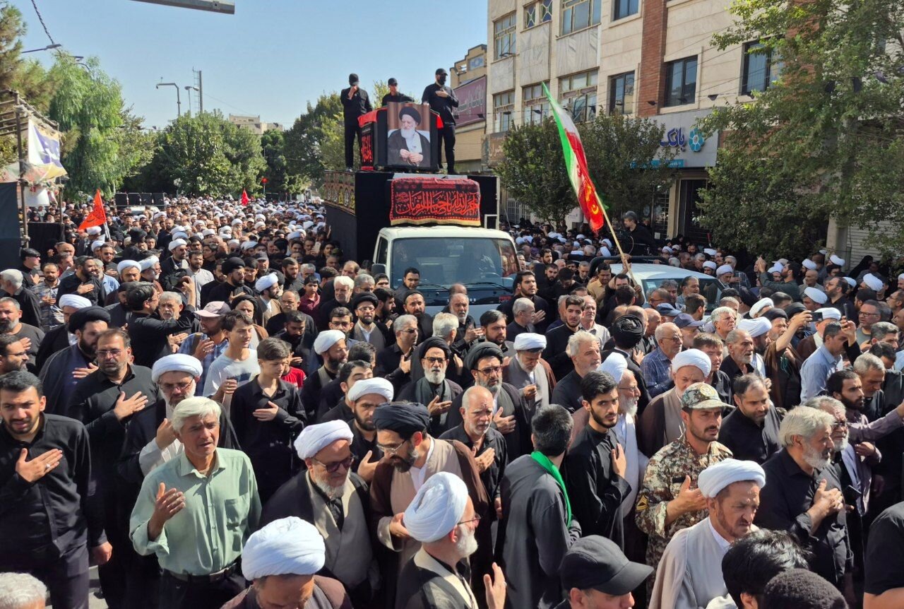 گزارش خبرنگار مهر از تشییع آیتالله شبیری زنجانی